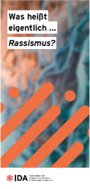 Cover IDA e. V. (Hg.): „Was heißt eigentlich ... Rassismus?", Düsseldorf 2025