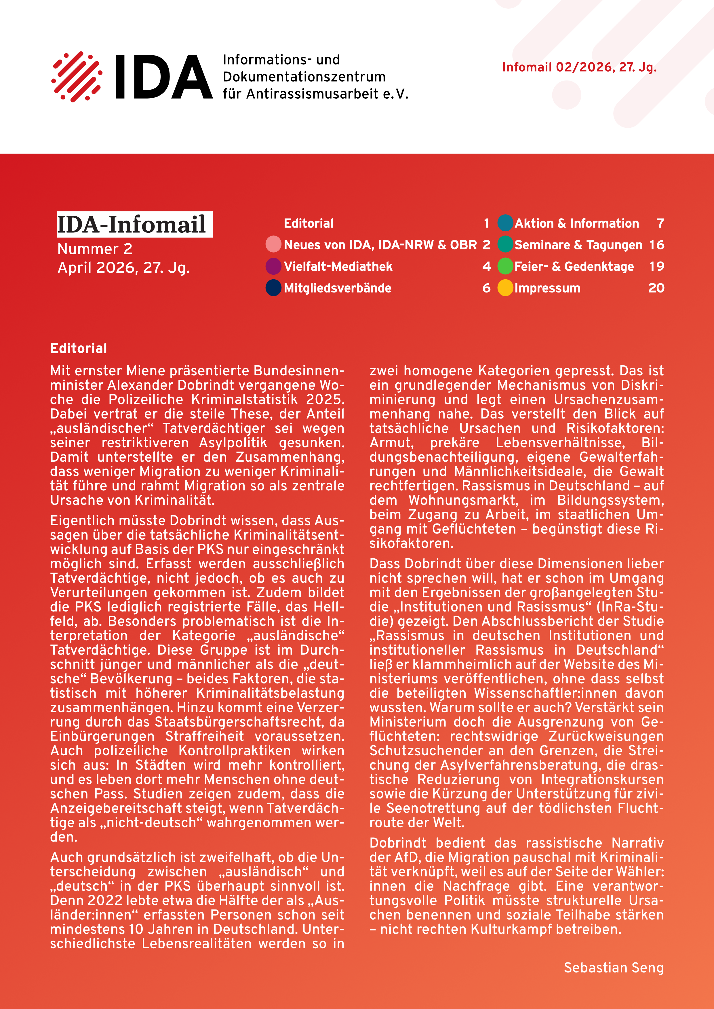 Infomail Cover 02/2026